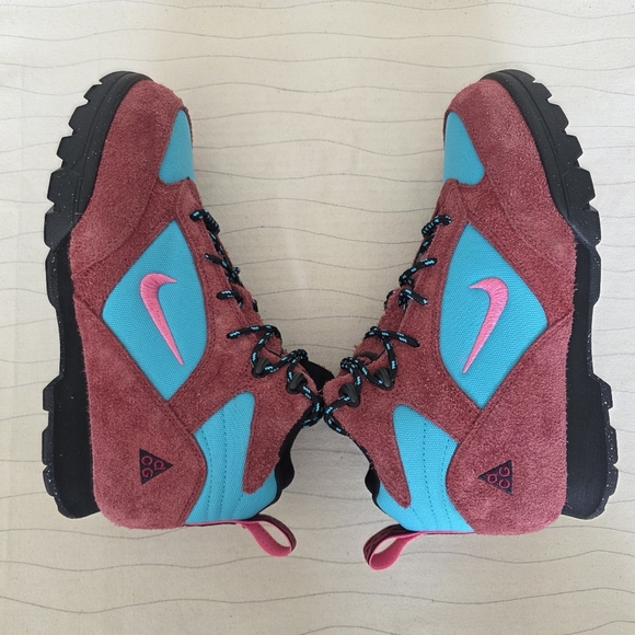 Nike Mens ACG Torre Waterproof Mid Team Red Dusty Hiker Shoes FD0212-600 Sz 9.5 - Picture 8 of 12